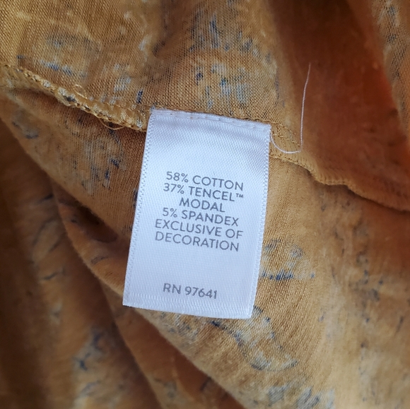 J.jill Mustard yellow top - Picture 5 of 7